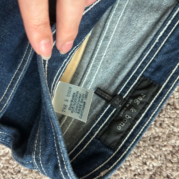 Rag & Bone Dark Derby Jeans - Picture 4 of 5